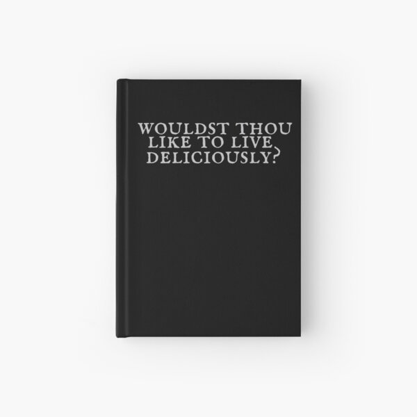 Live Deliciously THE WITCH Black Phillip Hardcover Journal