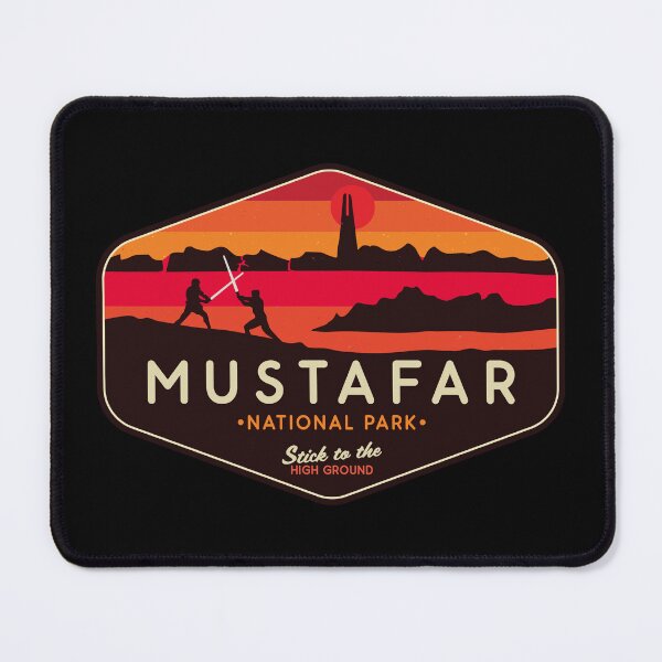 Item preview, Mustafar National Park designed and sold by Sleepy Whale.