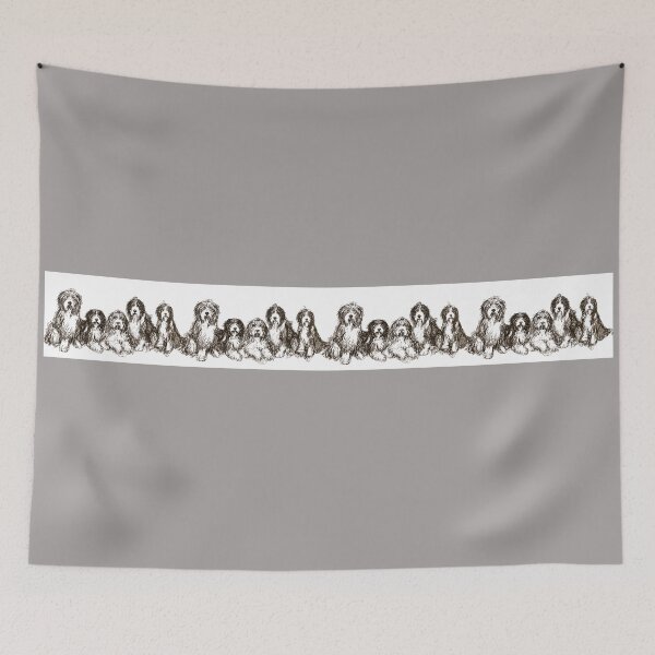 Item preview, Beardie family designed and sold by beemorebeardie.