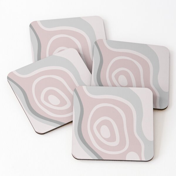 Item preview, Colorful Liquid Swirl Abstract Maximalist Pattern Retro Aesthetic Groovy Style Gray Pink designed and sold by scorpiolane.