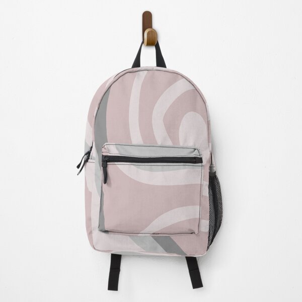 Item preview, Colorful Liquid Swirl Abstract Maximalist Pattern Retro Aesthetic Groovy Style Gray Pink designed and sold by scorpiolane.