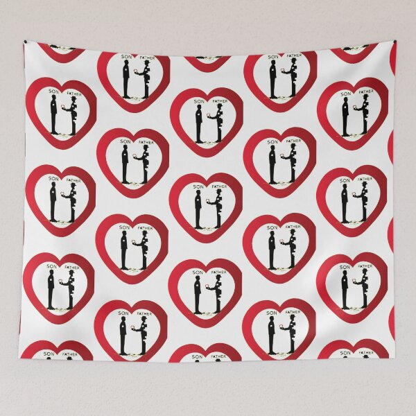 Item preview, father love and help son designed and sold by DesIndiedesigns.