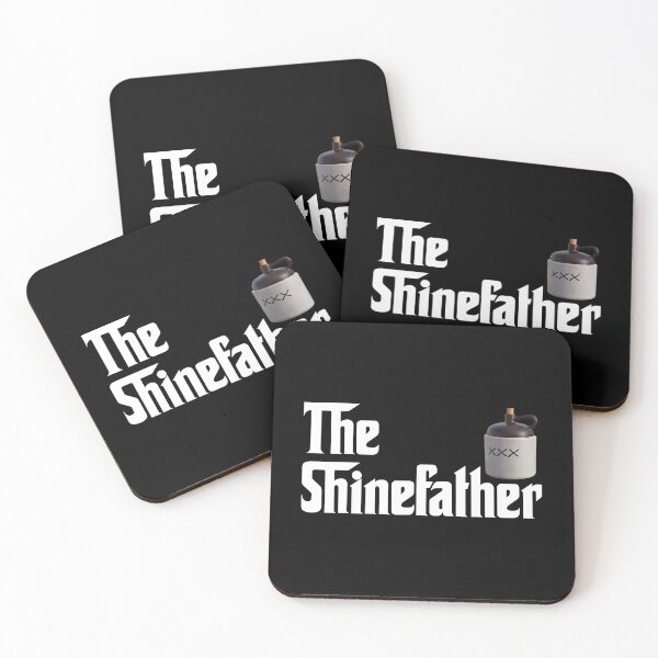 Item preview, The Shine Father Funny Moonshiner designed and sold by DesIndiedesigns.