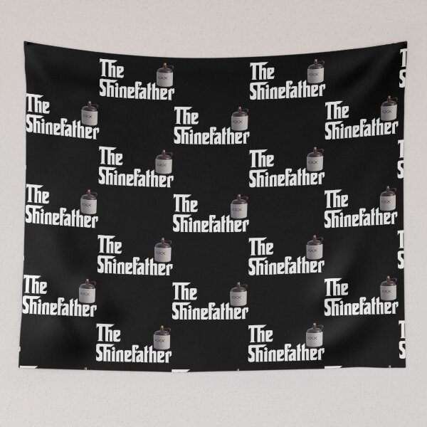 Item preview, The Shine Father Funny Moonshiner designed and sold by DesIndiedesigns.