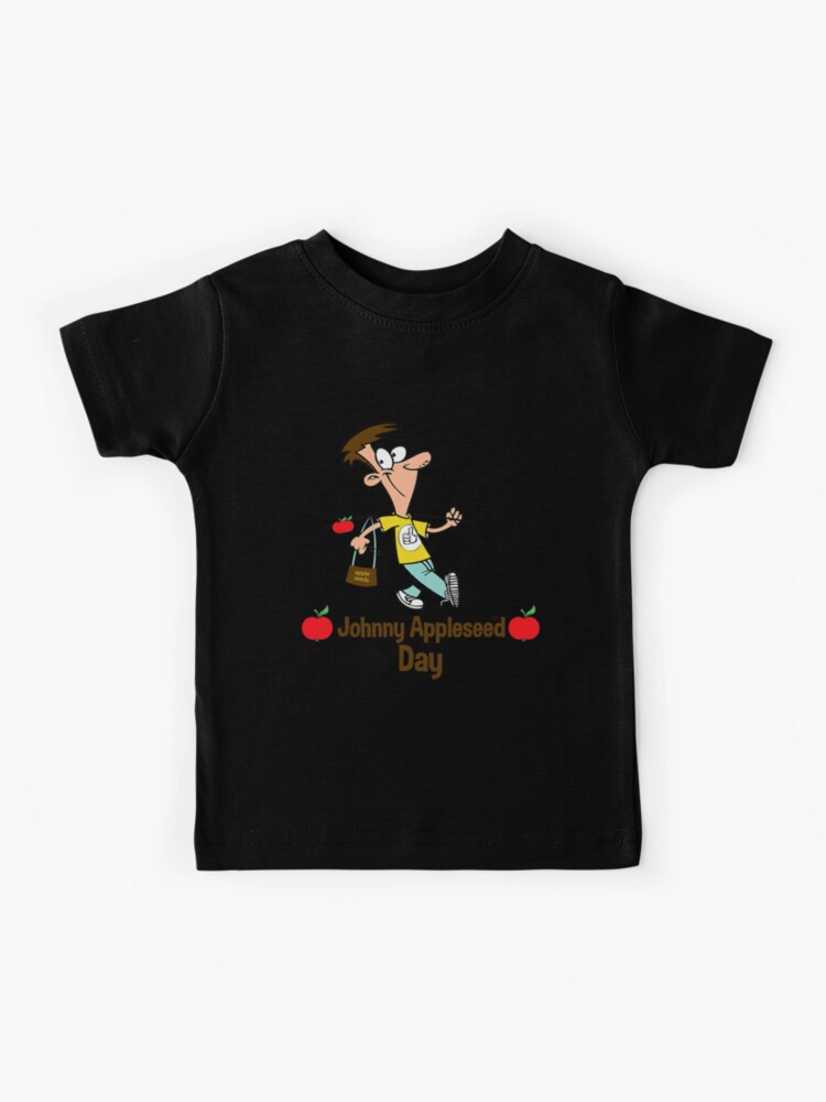 Johnny Appleseed Shirt for Kids Men Women - Modern Style Kids T-Shirt for  Sale by pessimisticmake