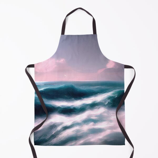 Item preview, blue ocean waves #19 designed and sold by supeart.