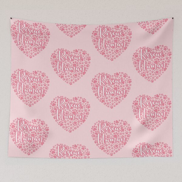 Item preview, Cute Rescue Dog Heart Design for Humans Adopted By a Dog designed and sold by OliviaGbyKyro.