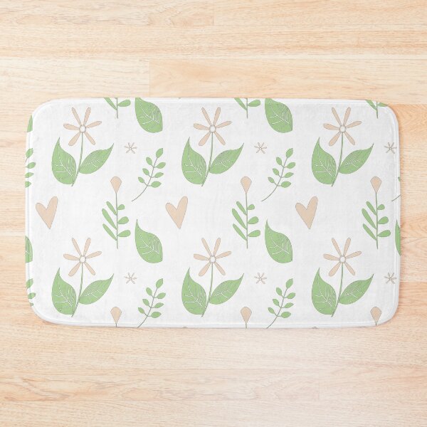 Item preview, leafy floral background designed and sold by hutofdesigns.