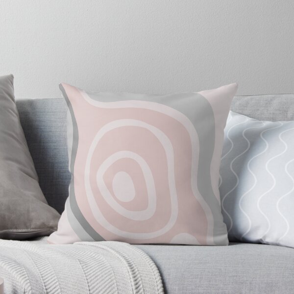 Item preview, Colorful Liquid Swirl Abstract Maximalist Pattern Retro Aesthetic Groovy Style Pale Pink designed and sold by scorpiolane.