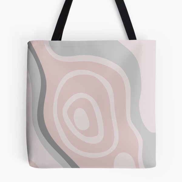 Item preview, Colorful Liquid Swirl Abstract Maximalist Pattern Retro Aesthetic Groovy Style Pale Pink designed and sold by scorpiolane.