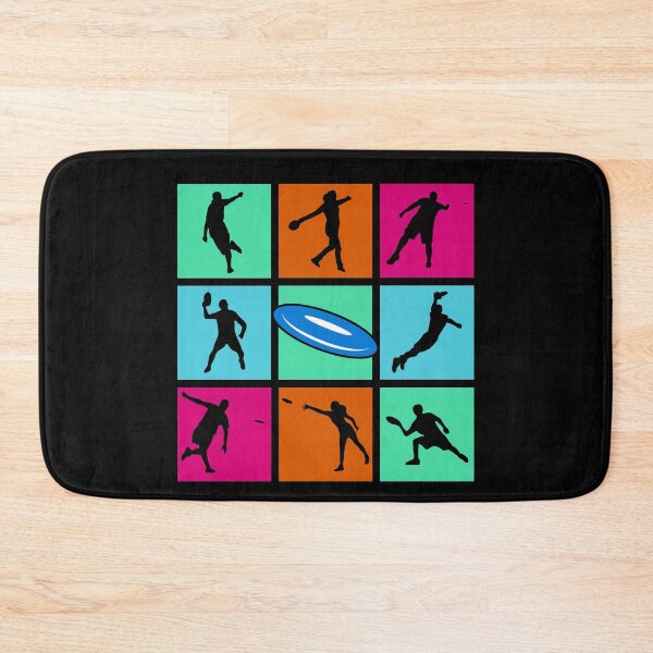 Item preview, Disc Golf Players Silhouette Pop Art Design designed and sold by KleverOlivier.