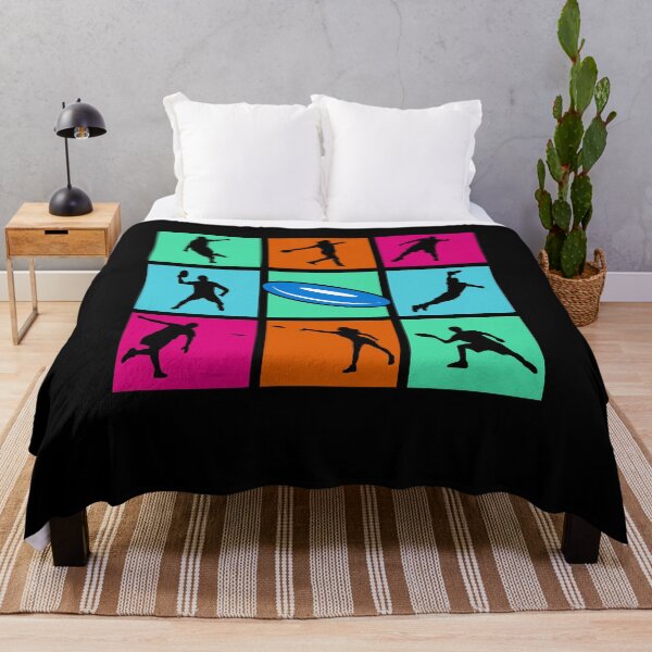 Item preview, Disc Golf Players Silhouette Pop Art Design designed and sold by KleverOlivier.