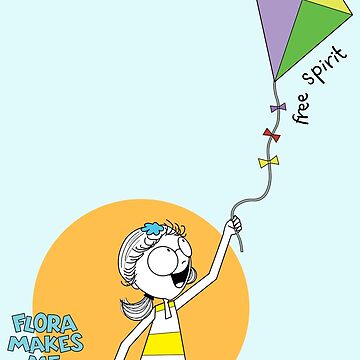 Artwork thumbnail, FLORA MAKES ME SMILE - FREE SPIRIT by ThePencilCircle