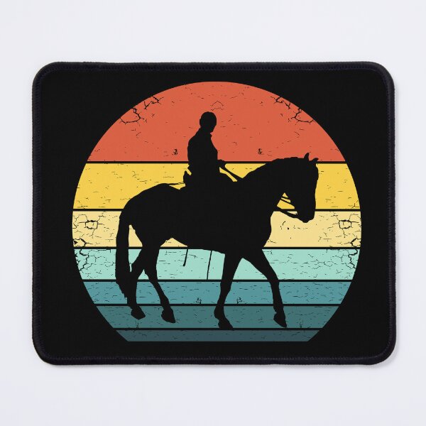 Item preview, 70s Jockey at the Sunset Vintage Equestrian designed and sold by KleverOlivier.