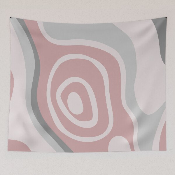 Item preview, Colorful Liquid Swirl Abstract Maximalist Pattern Retro Aesthetic Groovy Style Pink designed and sold by scorpiolane.