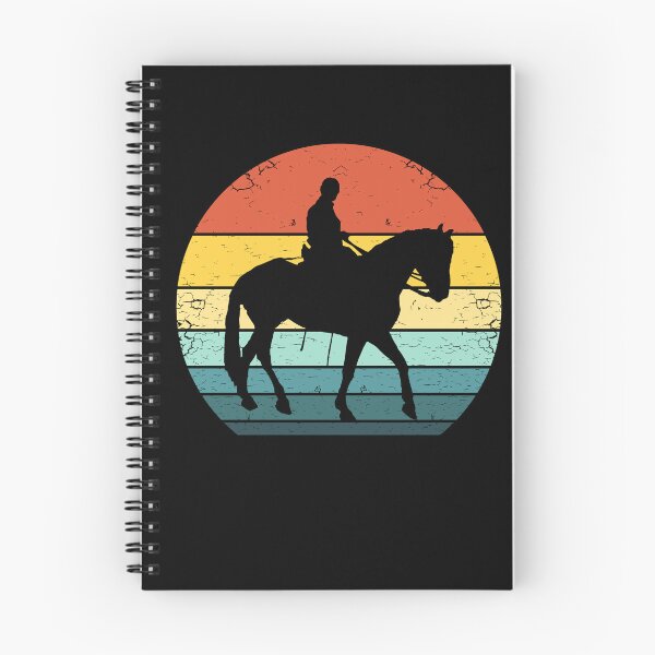 Item preview, 70s Jockey at the Sunset Vintage Equestrian designed and sold by KleverOlivier.