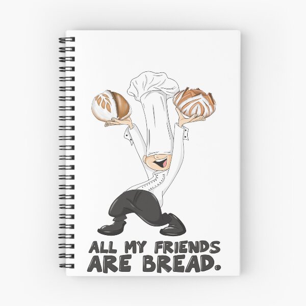 Item preview, All my friends are Bread designed and sold by Balazs Borzon.