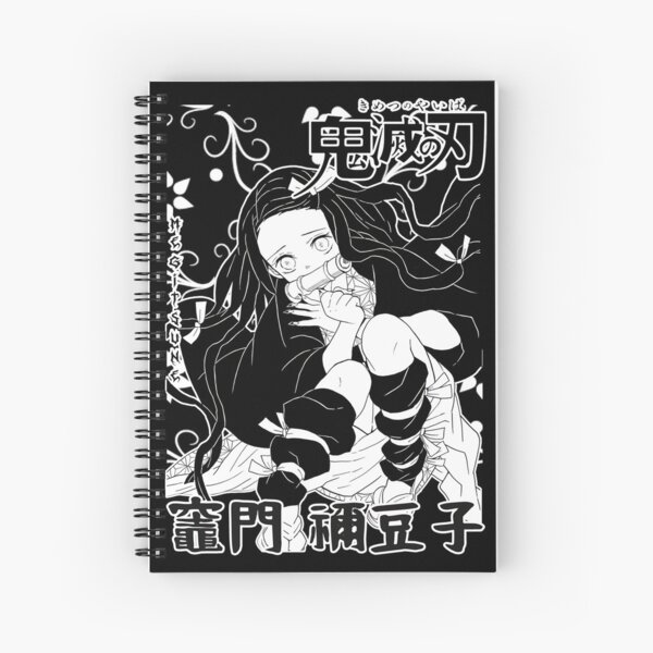 Demon Slayer Anime Notebook Zenitsu Nezuko Giyu Mitsuri Inosuke, FROST TEE