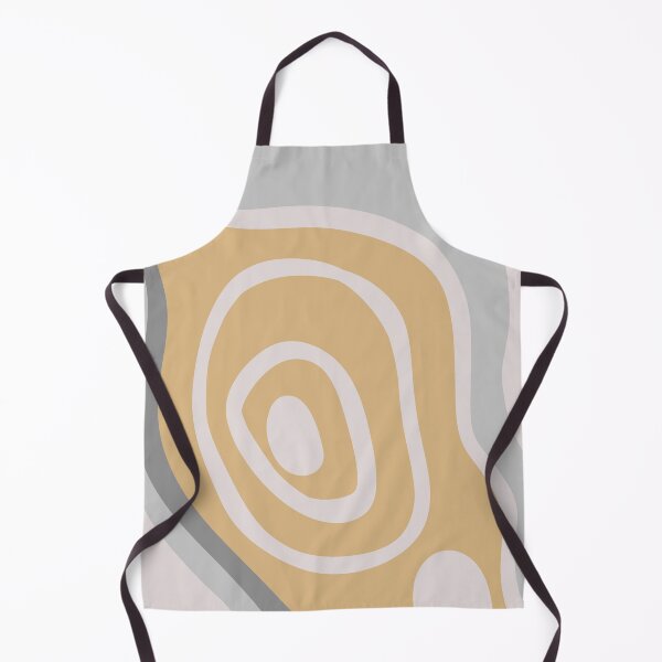 Item preview, Colorful Liquid Swirl Abstract Maximalist Pattern Retro Aesthetic Groovy Style Honey Yellow designed and sold by scorpiolane.