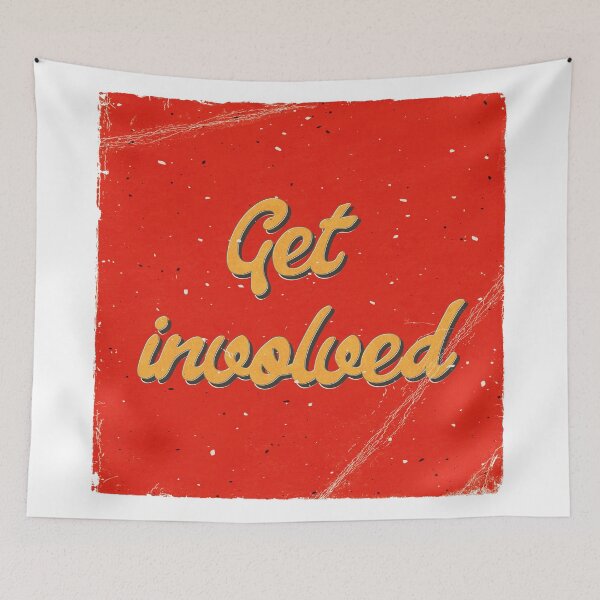 Item preview, Get involved designed and sold by Hell-Prints.