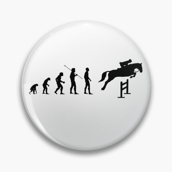 Artikelvorschau, Evolution des Menschen | Lustiger Jockey Horseman Meme Bv entworfen und verkauft von KleverOlivier.