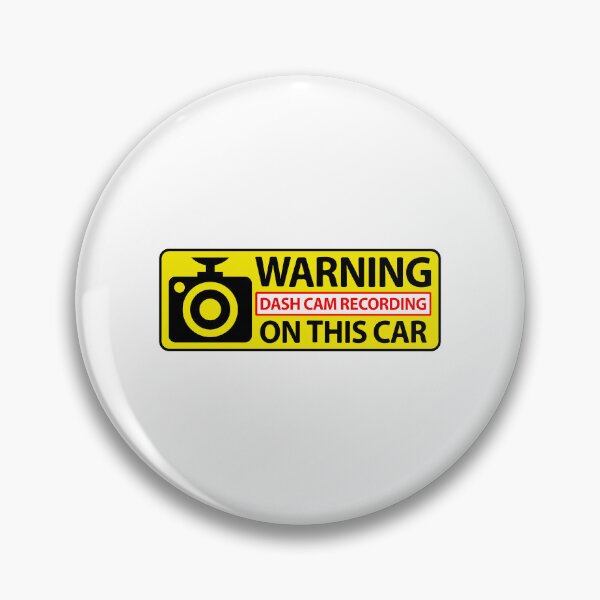 Item preview, Warning Dash Cam Recording Sign Car Window designed and sold by richter74.