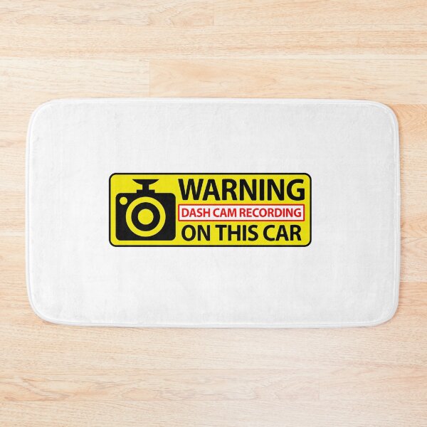 Item preview, Warning Dash Cam Recording Sign Car Window designed and sold by richter74.