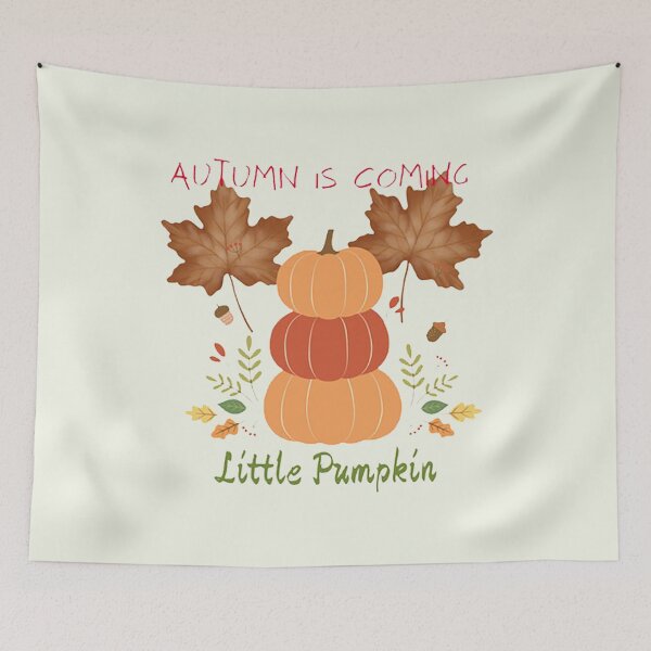 Item preview, autumn is coming little pumpkin II designed and sold by PadLoveRed.
