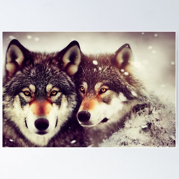 Item preview, Wolf with his cub designed and sold by Nebulae29.