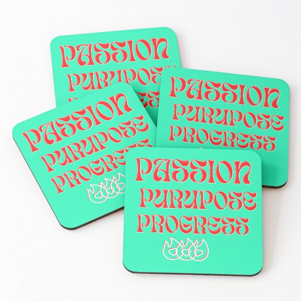 Item preview,  Passion Purpose Progress- Motivational Quotes designed and sold by House-Of-Pinto.