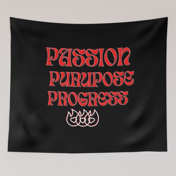 Item preview,  Passion Purpose Progress- Motivational Quotes designed and sold by House-Of-Pinto.