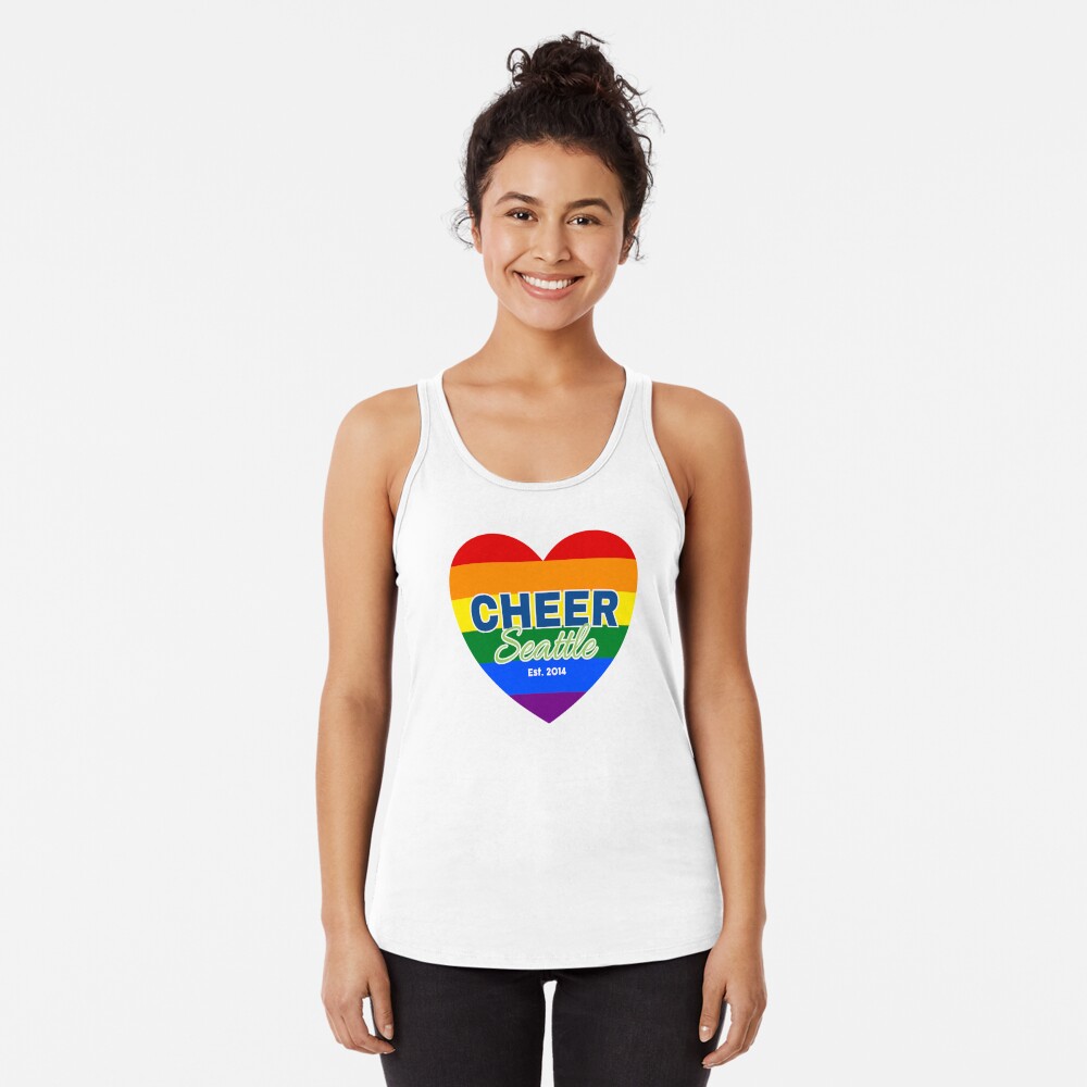 Item preview, Racerback Tank Top designed and sold by CheerSeattle.