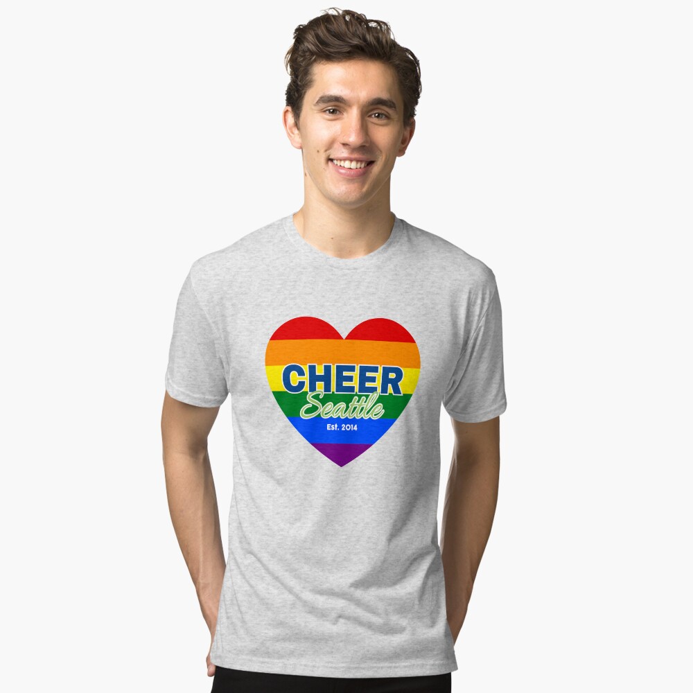 Item preview, Tri-blend T-Shirt designed and sold by CheerSeattle.