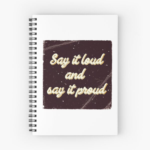 Item preview, Say it loud and say it proud designed and sold by Hell-Prints.