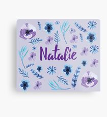 Bridal Personalised Metal Print