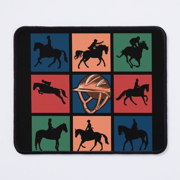 Item preview, Equestrian Jockey Horseman Pop Art Poses designed and sold by KleverOlivier.