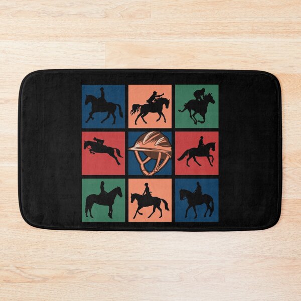 Item preview, Equestrian Jockey Horseman Pop Art Poses designed and sold by KleverOlivier.