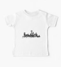 Seattle Skyline Baby Tee