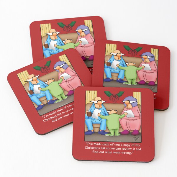 Item preview, Funny Spectickles Christmas List Cartoon Humor designed and sold by abbottoons.