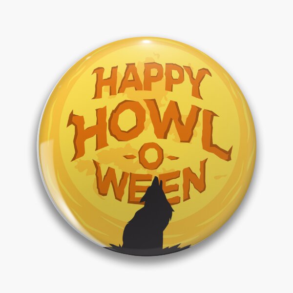 Artikelvorschau, Happy Howl-o-ween wolf entworfen und verkauft von Silva-Sol.