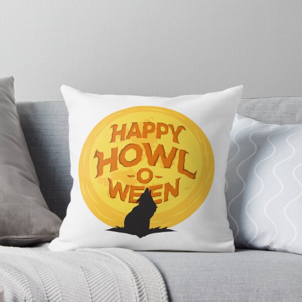 Item preview, Happy Howl-o-ween wolf designed and sold by Silva-Sol.