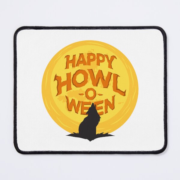 Item preview, Happy Howl-o-ween wolf designed and sold by Silva-Sol.