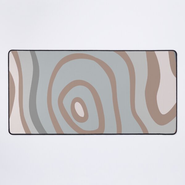 Item preview, Colorful Liquid Swirl Abstract Maximalist Pattern Retro Aesthetic Groovy Style Deep Blue & Brown designed and sold by scorpiolane.