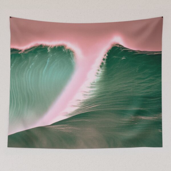 Item preview, WAVE RAGING SEA designed and sold by starfishstuff.