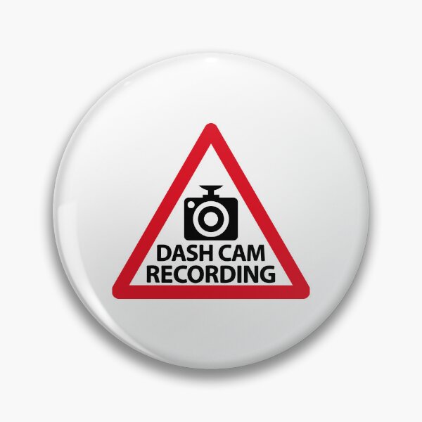 Item preview, Dash Cam Recording Warning Sign Car Window Triangle designed and sold by richter74.
