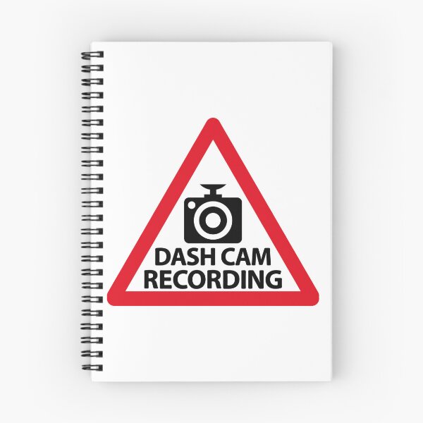 Item preview, Dash Cam Recording Warning Sign Car Window Triangle designed and sold by richter74.