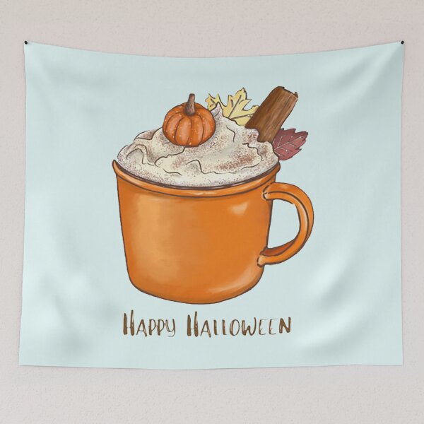 Item preview, pumpkin autumn - happy halloween designed and sold by PadLoveRed.