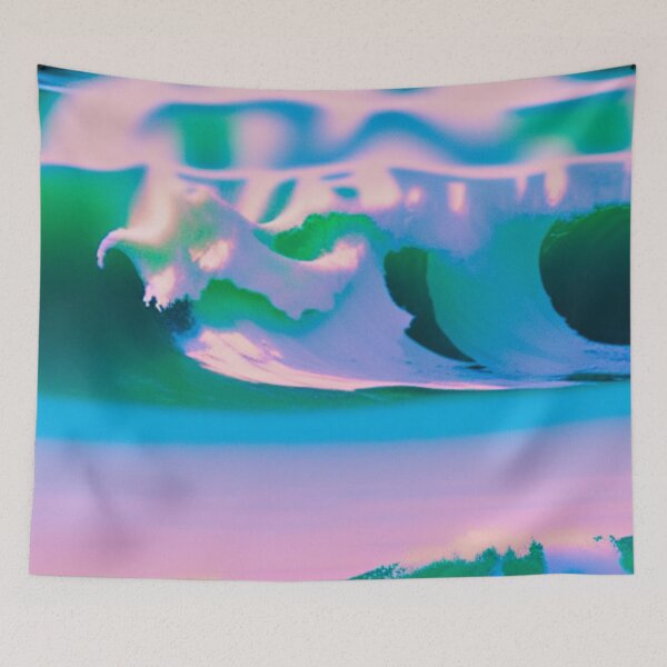 Item preview,  WAVE RAGING SEA designed and sold by starfishstuff.