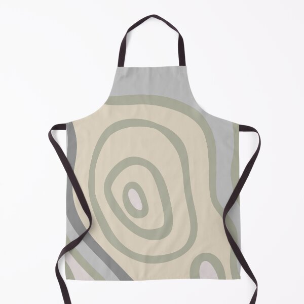 Item preview, Colorful Liquid Swirl Abstract Maximalist Pattern Retro Aesthetic Groovy Style Green & Muted Yellow designed and sold by scorpiolane.