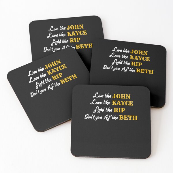 Item preview, Yéllowstóne Live Like John Love Like Kayce Fight Like Rip Dont Give Af Like Beth  designed and sold by useryperchc.
